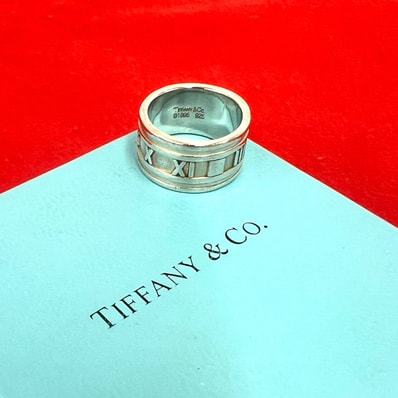 TIFFANY&Co. ティファニー アトラス ワイド リング シルバー925 リング・指輪 16号 シルバー
92011