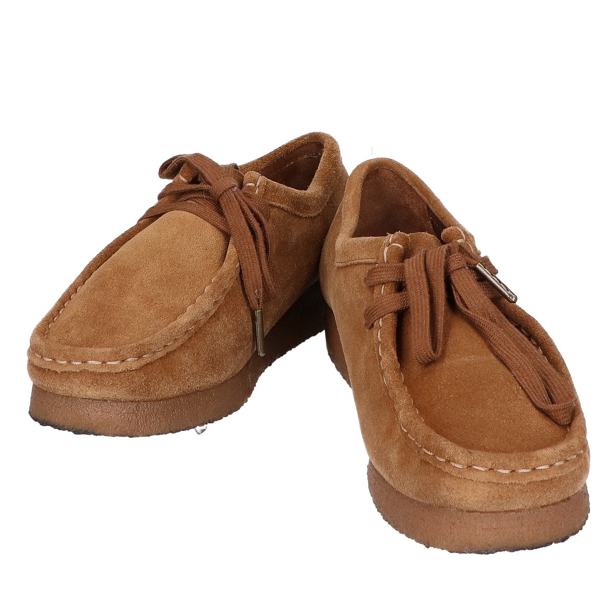 クラークス 【美品】61646057 WALLABEE ワラビー スエードシューズ 24cm