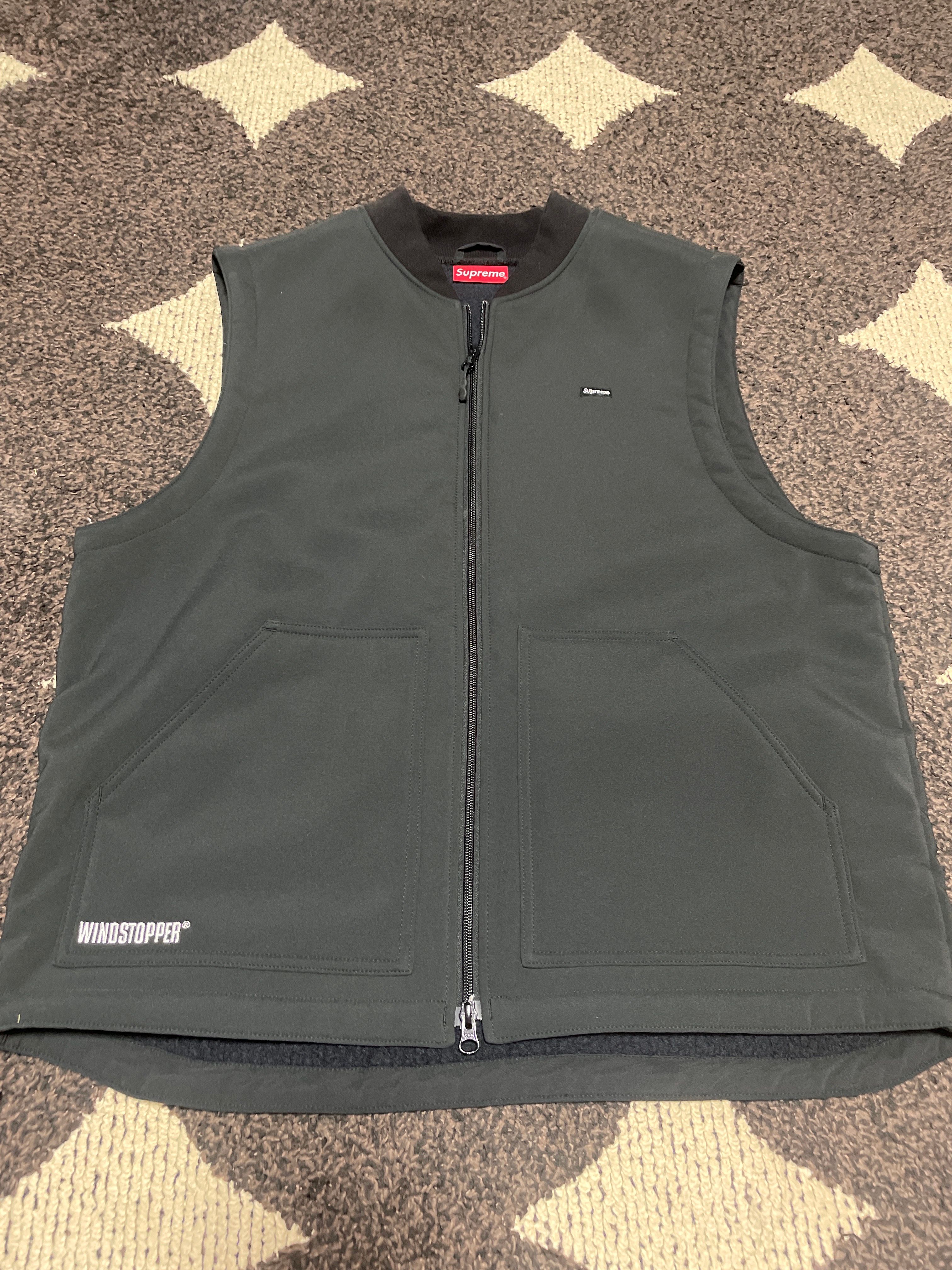 Supreme WINDSTOPPER Work Vest "Black"