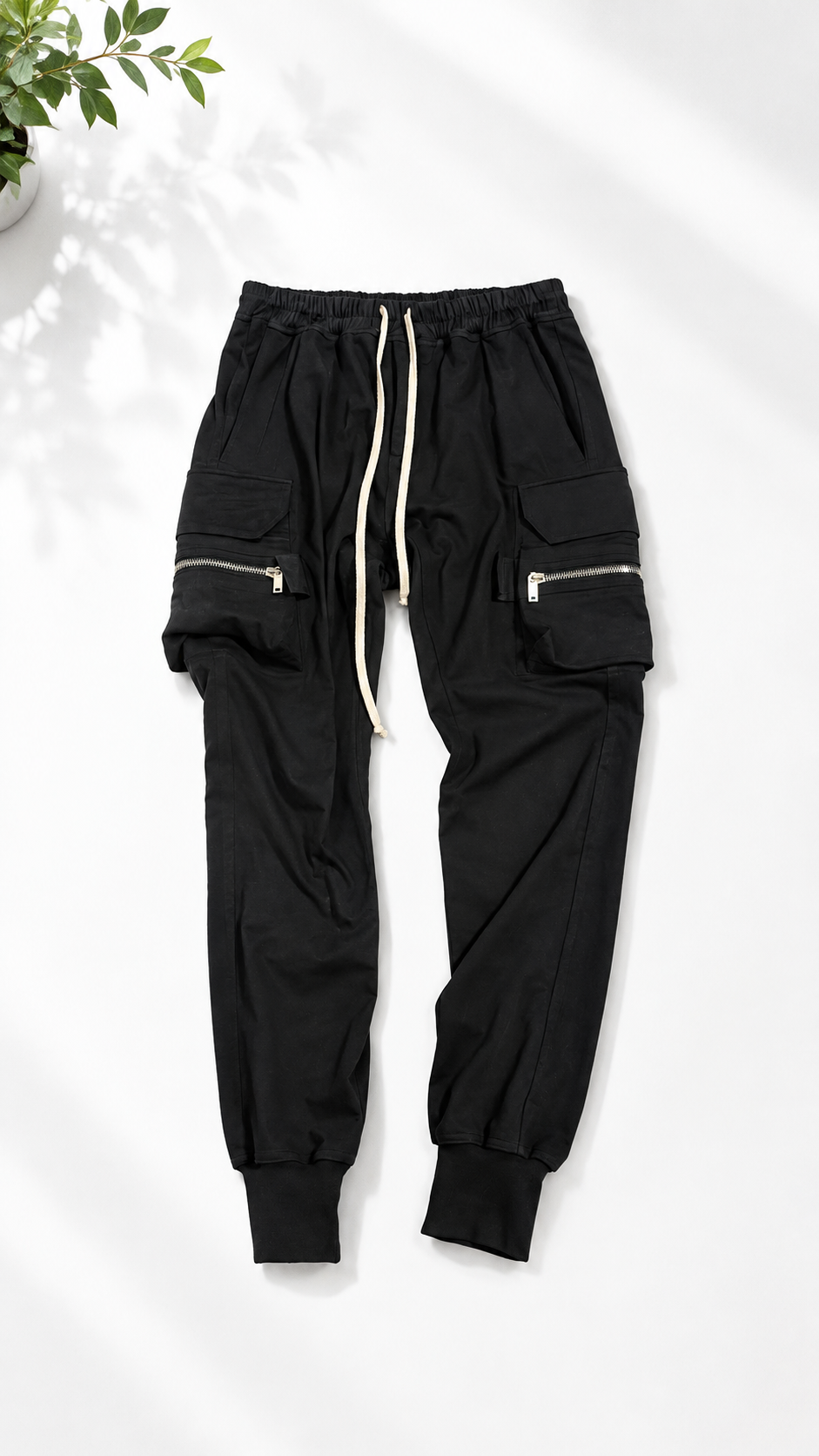 Rick Owens Mastodon Cargo Pants "Black"