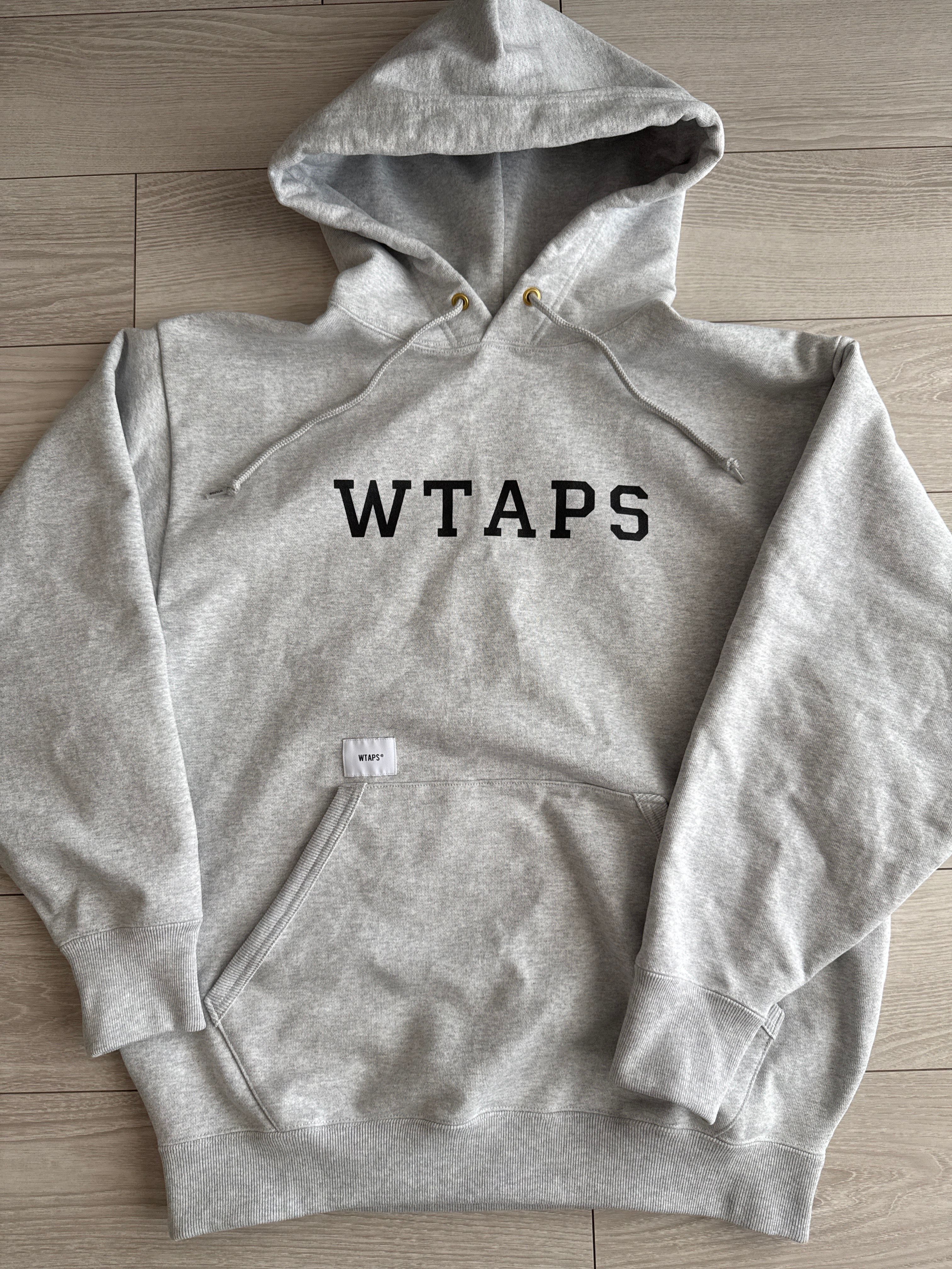 WTAPS Academy / Hoody / Cotton "AshGray"