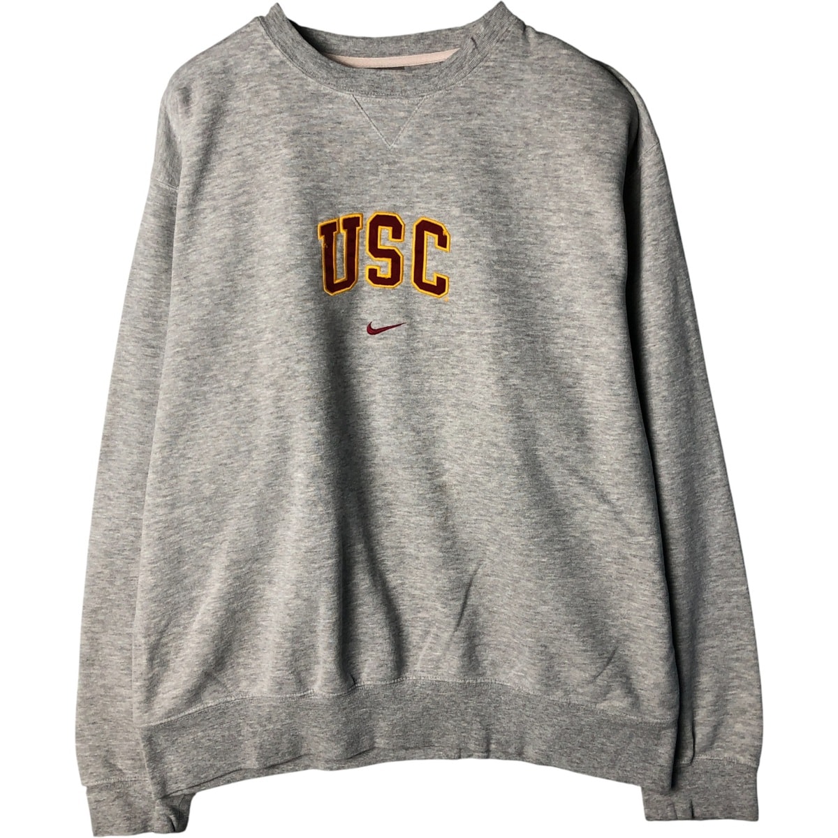 古着 00年代 ナイキ NIKE TEAM カレッジスウェットシャツ トレーナー メンズL相当/eaa595754