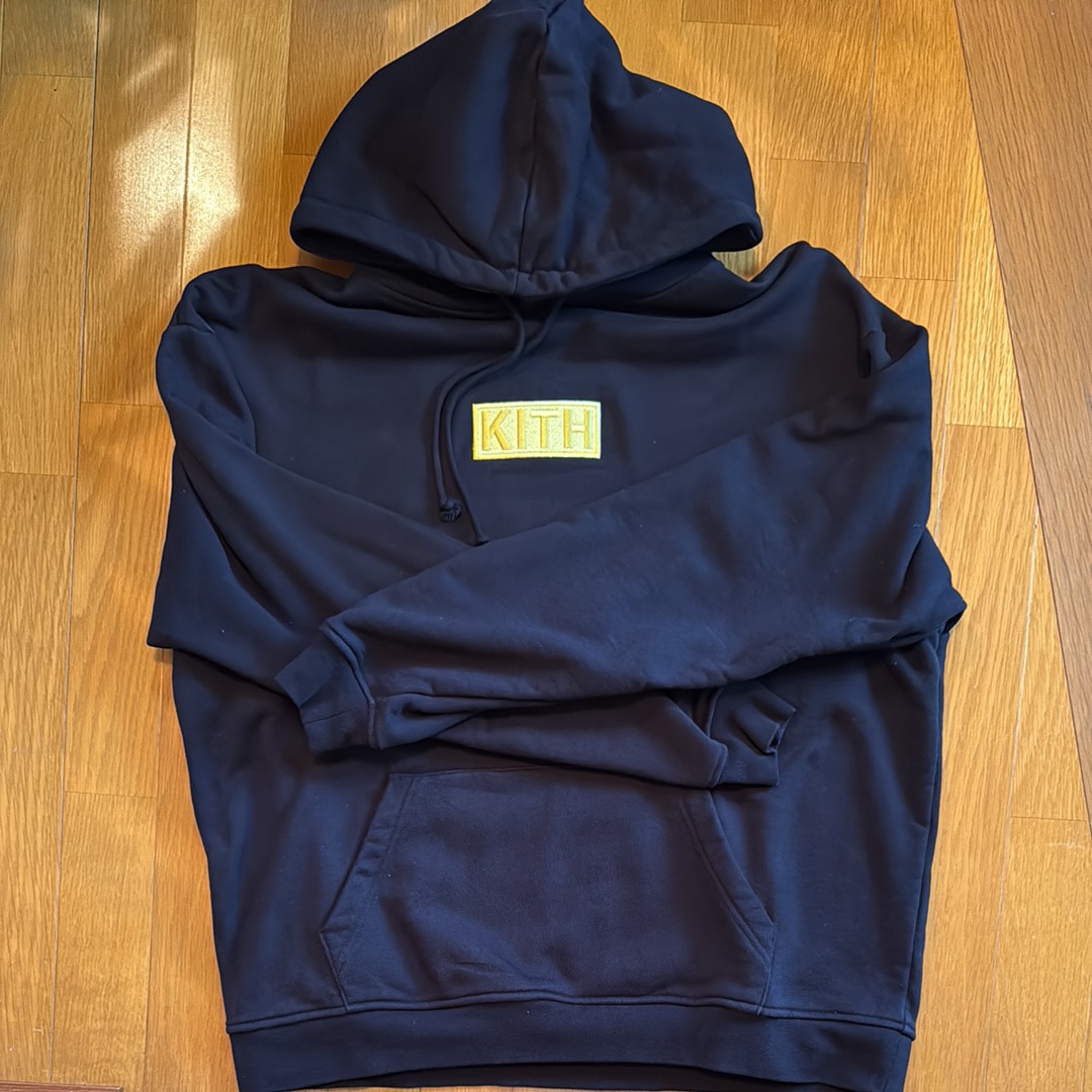 KITH NYC キスニューヨークシティ 25AW Classic Logo Leopard Applique Nelson Hoodie クラシックロゴ レオパードアップリケ ネルソン フーディー 25070060004540 M Black プルオーバー パーカー トップス【中古】【KITH NYC】 B (目立った傷や汚れなし)】KITH NYC キスニューヨークシティ 25AW
