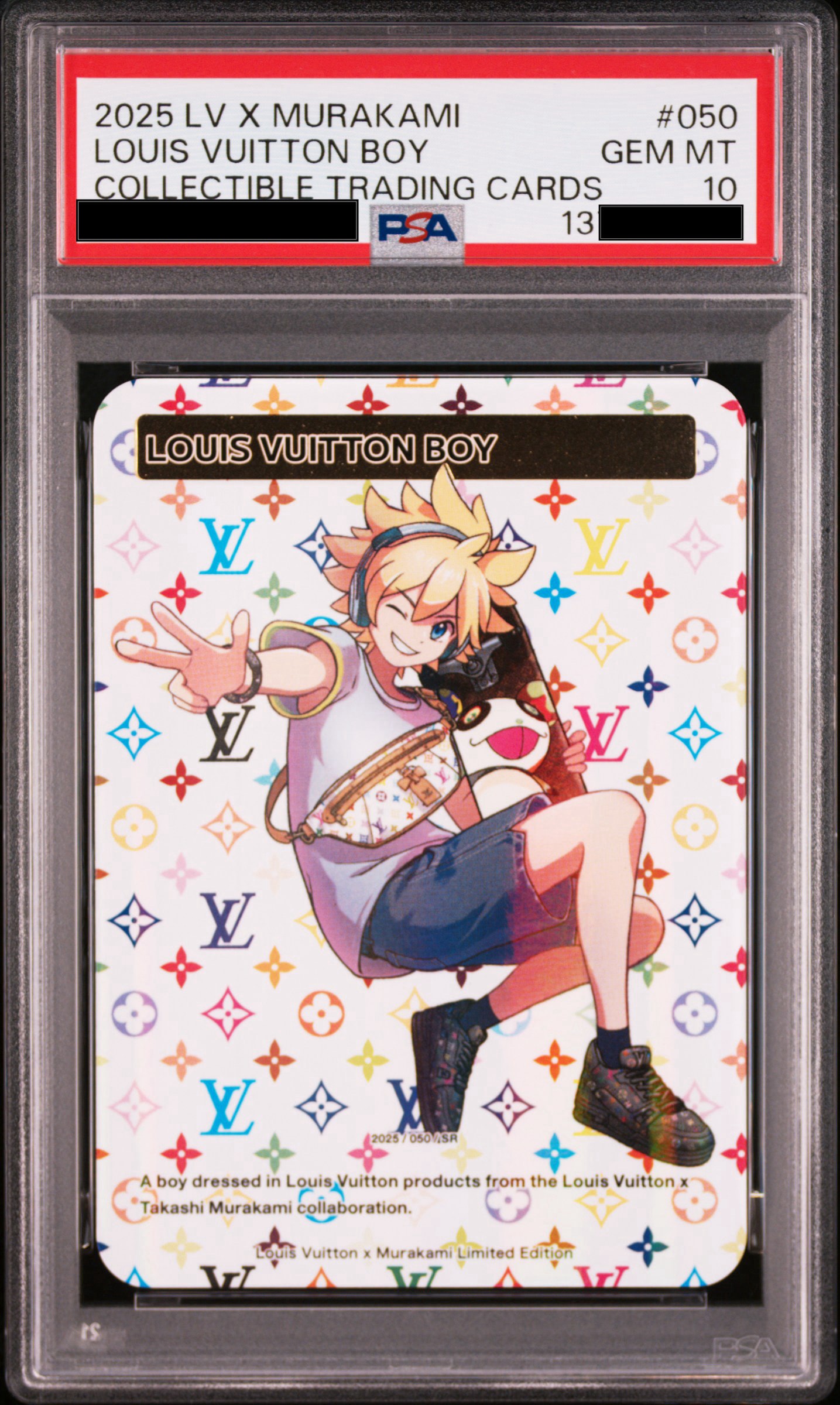 ルイヴィトンボーイ SR [2025 / 050](ルイヴィトン x 村上隆 トレーディングカード)