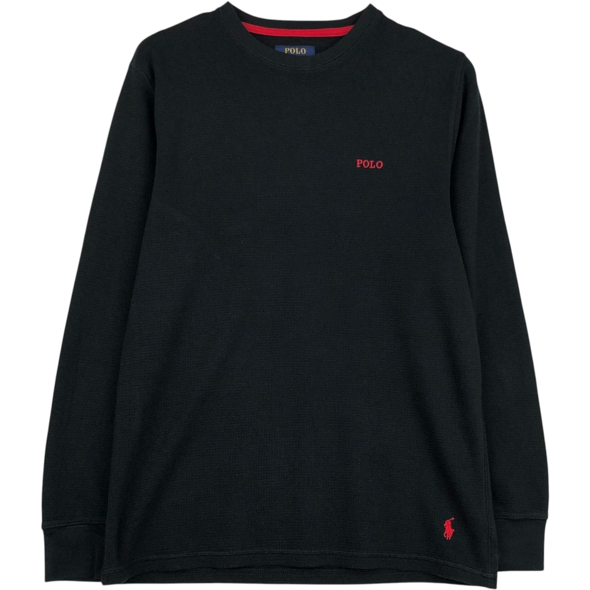 古着 ラルフローレン Ralph Lauren POLO RALPH LAUREN SLEEPWEAR サーマルロンT ハニカム メンズL相当/eaa620042