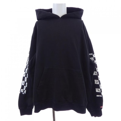 Chrome Hearts PPO FXXK U DBL Chomper HD PLVR Matty Boy Back Print pullover Hoodie "Black/White/Red"