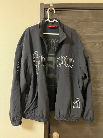 Supreme Old English Track Jacket Supreme Old English Track Jacket