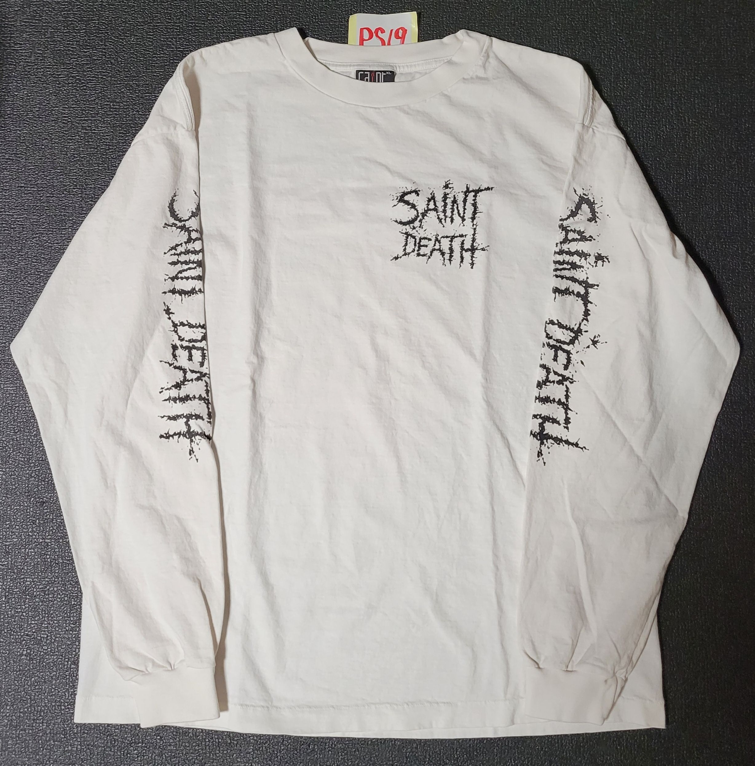 SAINT Mxxxxxx LS TEE SAINTDEATH "White"