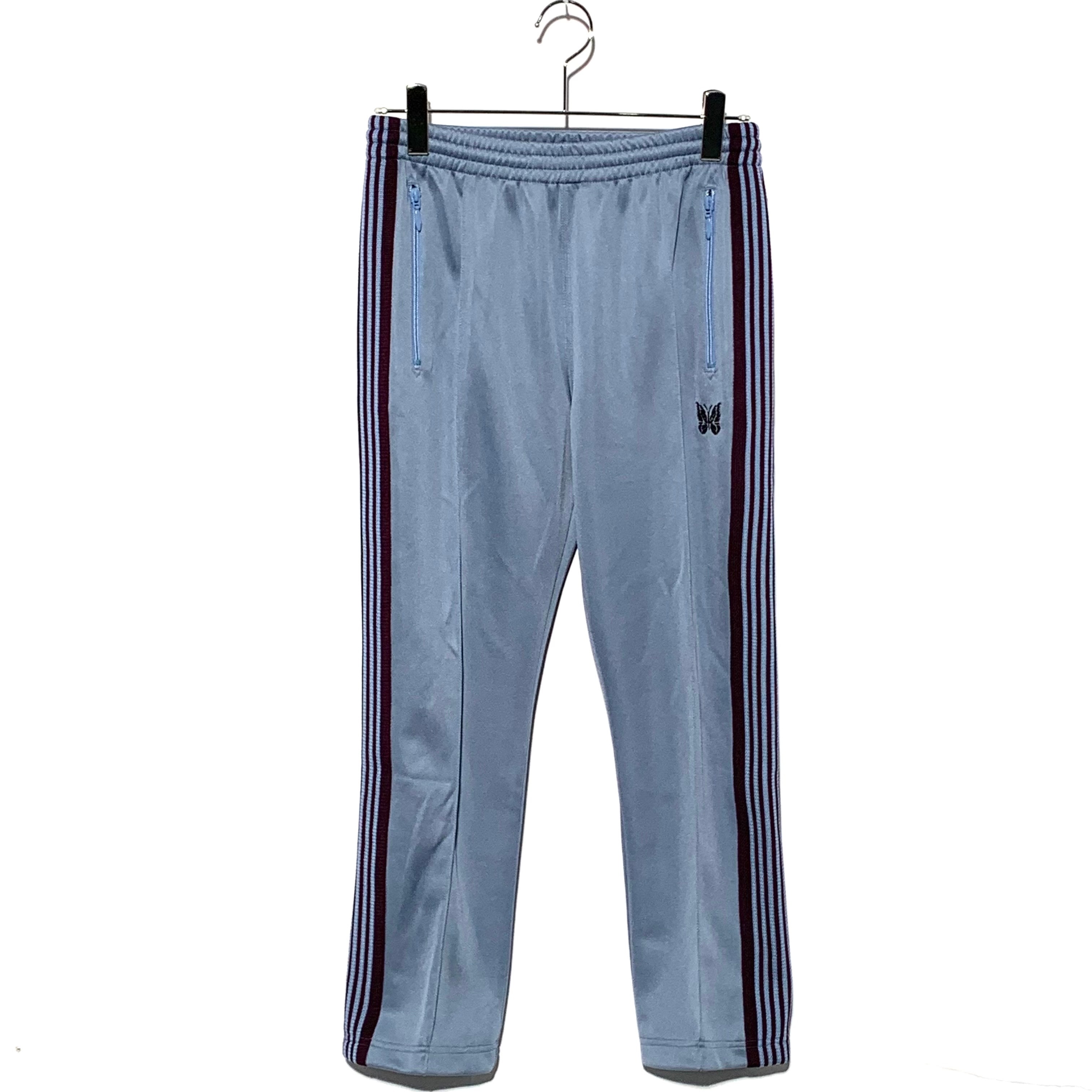 NEEDLES Narrow Track Pants Poly Smooth "Sax Blue"
