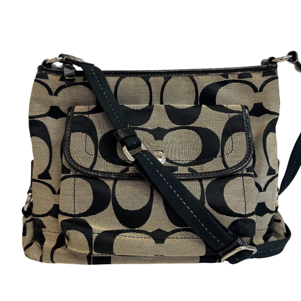 コーチ COACH ショルダーバッグ シグネチャー F16558 ブラック