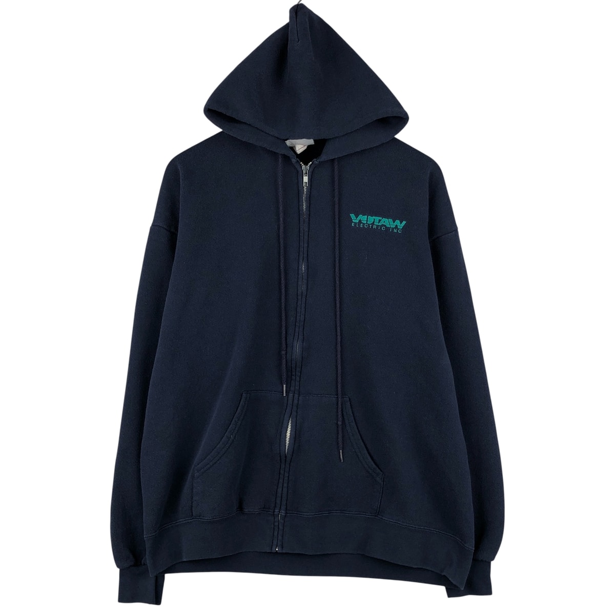 古着 90年代 リー Lee アドバタイジング スウェットフルジップパーカー メンズXL相当 ヴィンテージ/eaa599266