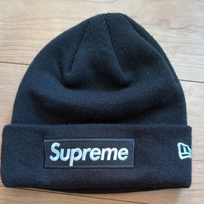 Supreme New Era Box Logo Beanie "Black" (24FW)