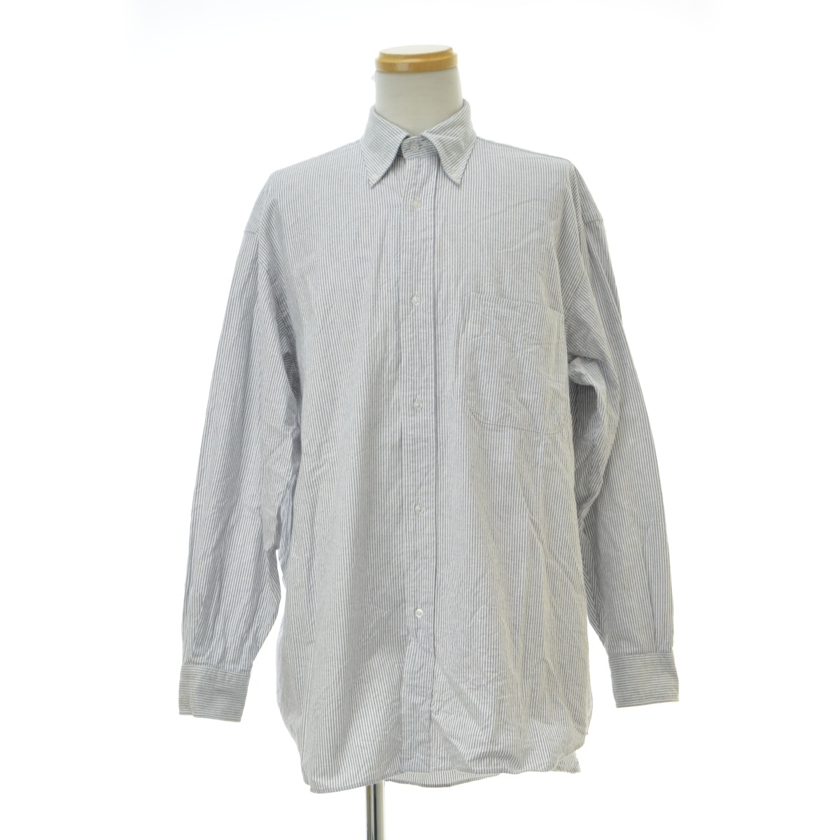 COMOLI Oxford BD Shirt "Stripe"