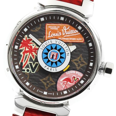 ☆良品 ルイ・ヴィトン タンブール ワールドツアー レディース 【中古】