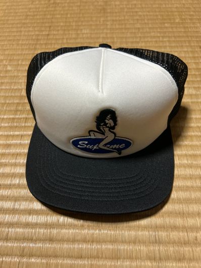 Supreme Pin Up Mesh Back 5-Panel "Black"