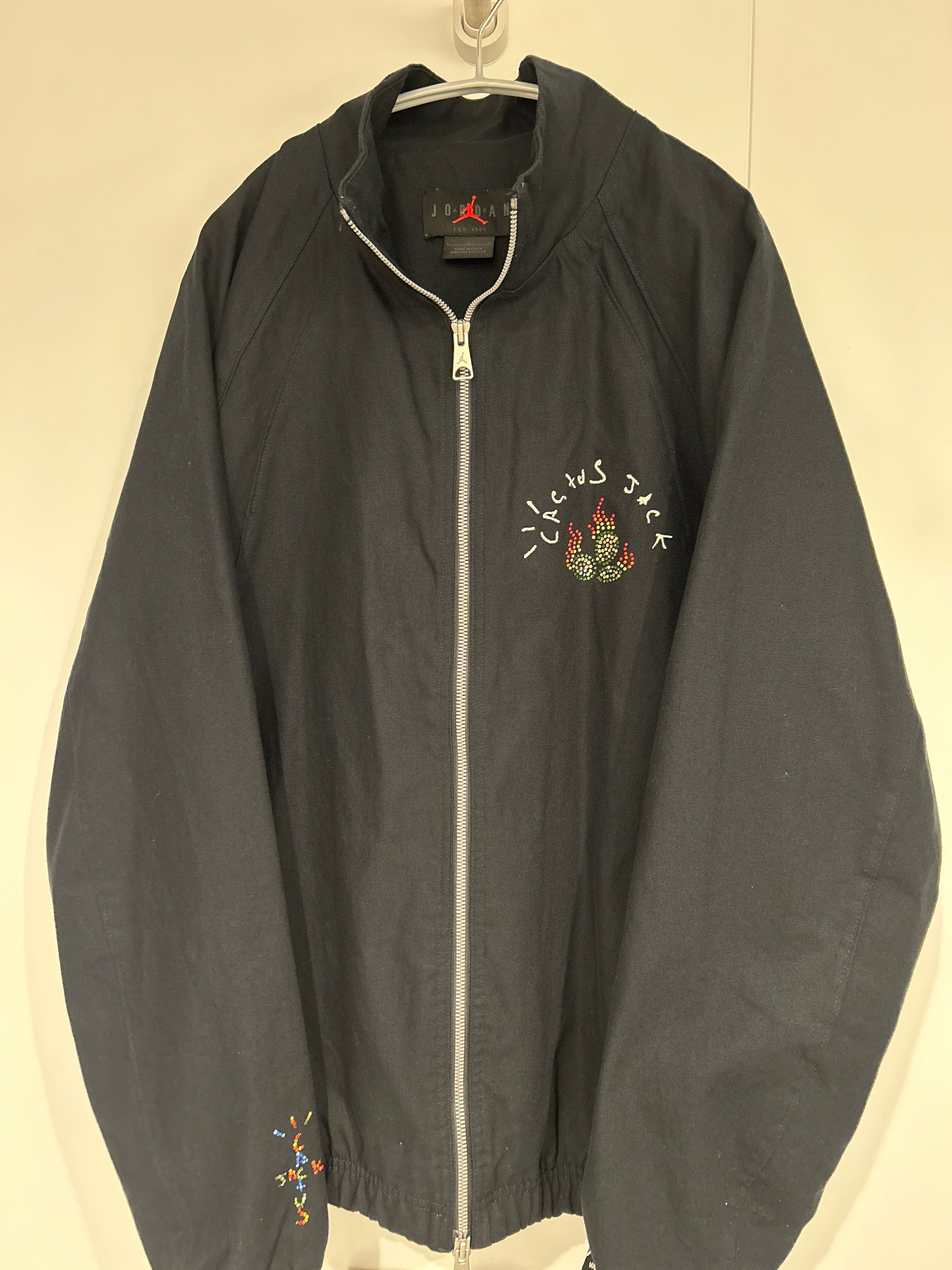 Travis Scott x Air Jordan Brand M J TS WVN JKT "Black"