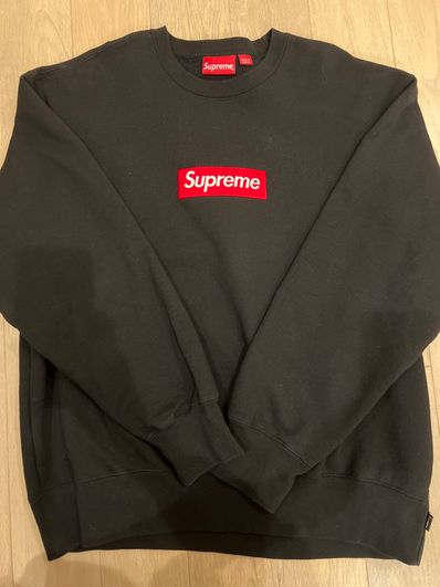 Supreme Box Logo Crewneck "Black" (22FW)