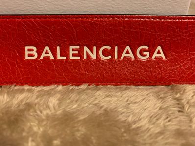 BALENCIAGA Cycle Bracelet "Red"