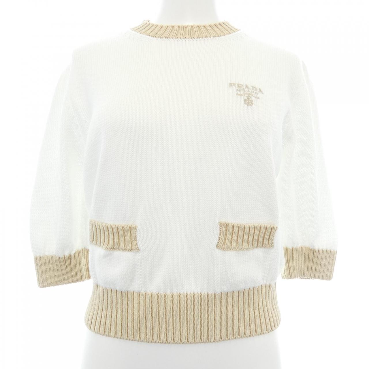プラダ PRADA コットン クルーネック セーター P24I1R S212 1Z05 ニット