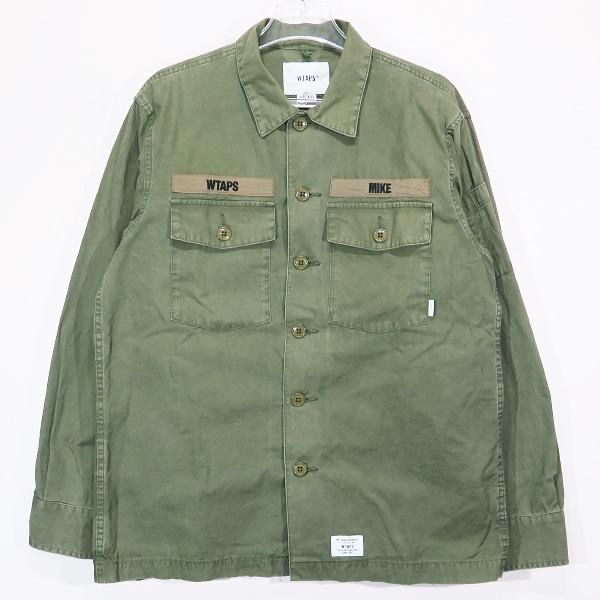 WTAPS ダブルタップス 18SS BUDS LS 02 シャツ 長袖