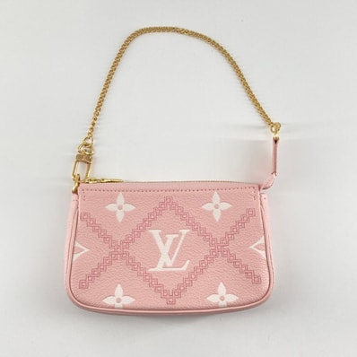 LOUIS VUITTON(ルイ・ヴィトン) ミニポシェット アクセソワール M50597 クラッチバッグ ピンク