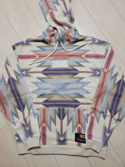 KITH Pendleton Wyeth Trail Williams III Hoodie "Tan"