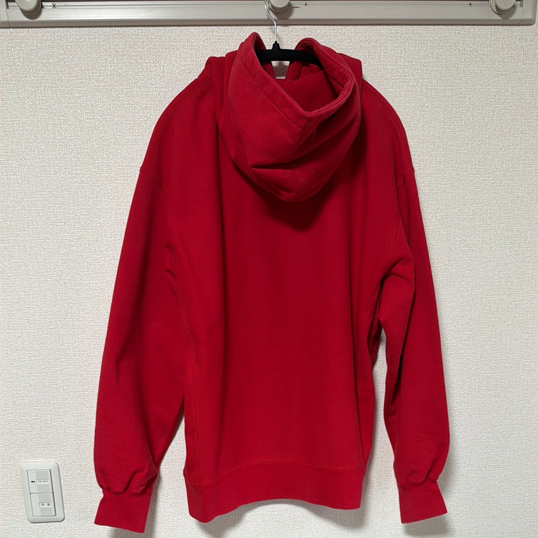 Supreme Cross Box Logo Hooded Sweatshirt "Red"