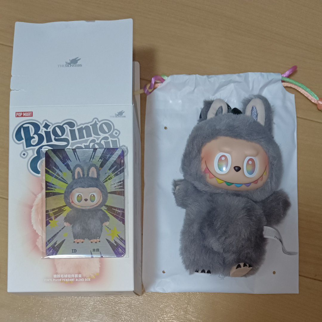 POP MART THE MONSTERS (LABUBU) Big into Energy Series Plush Pendant ID (Secret)