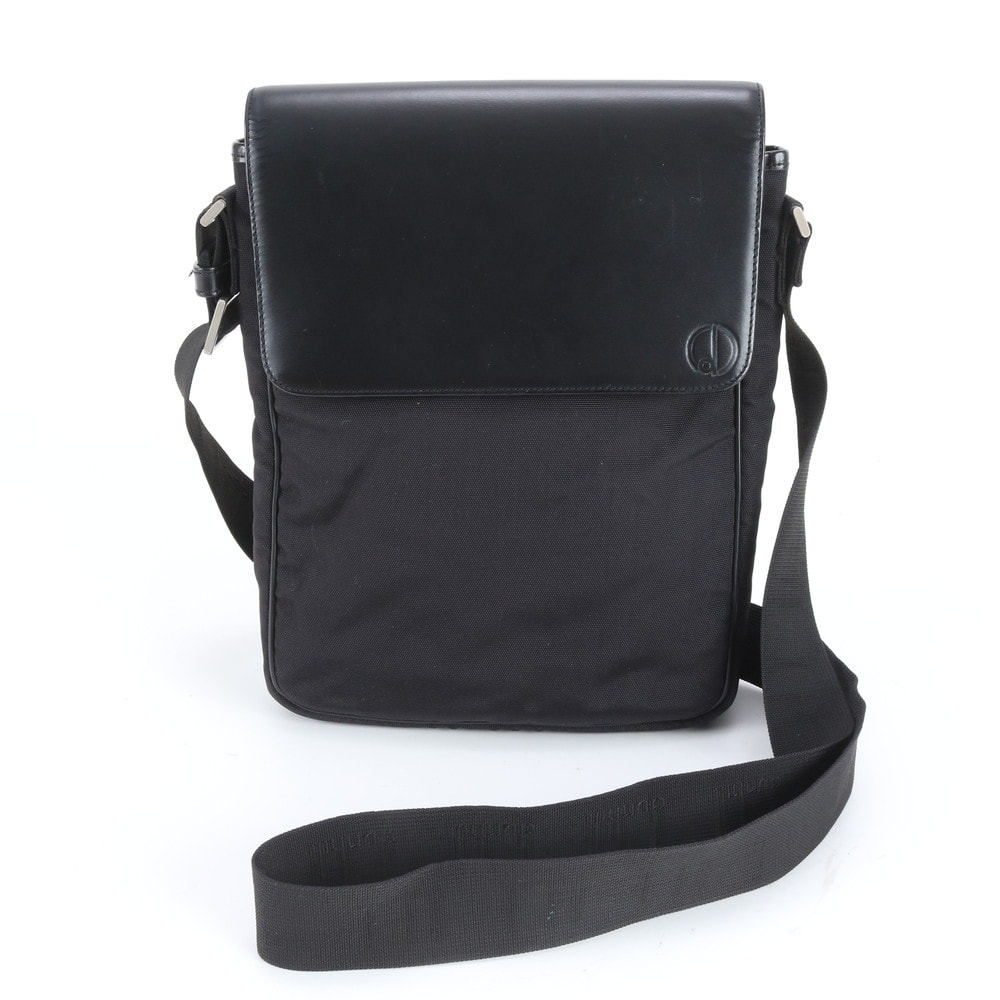 ■美品 ダンヒル ショルダーバッグ レザー×ナイロン
