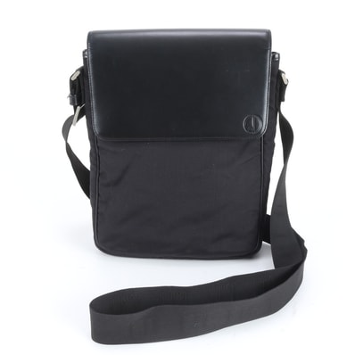 ■美品 ダンヒル ショルダーバッグ レザー×ナイロン