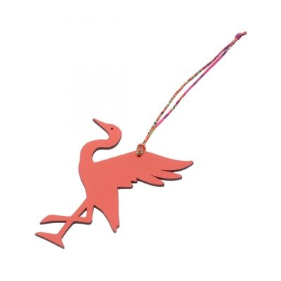 エルメス HERMES プティアッシュ ツル チャーム アクセサリー レザー トゴ / ヴォーエプソン トゴ ローズジャイプール レディース レッド系 / ネイビー系 / ブルードプリュス 【中古】