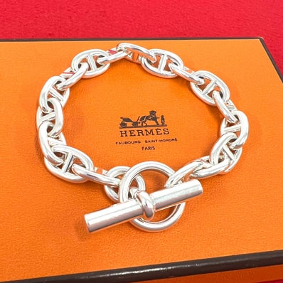 HERMES エルメス シェーヌダンクル MM 17コマ ブレスレット シルバー925 ブレスレット シルバー
15263