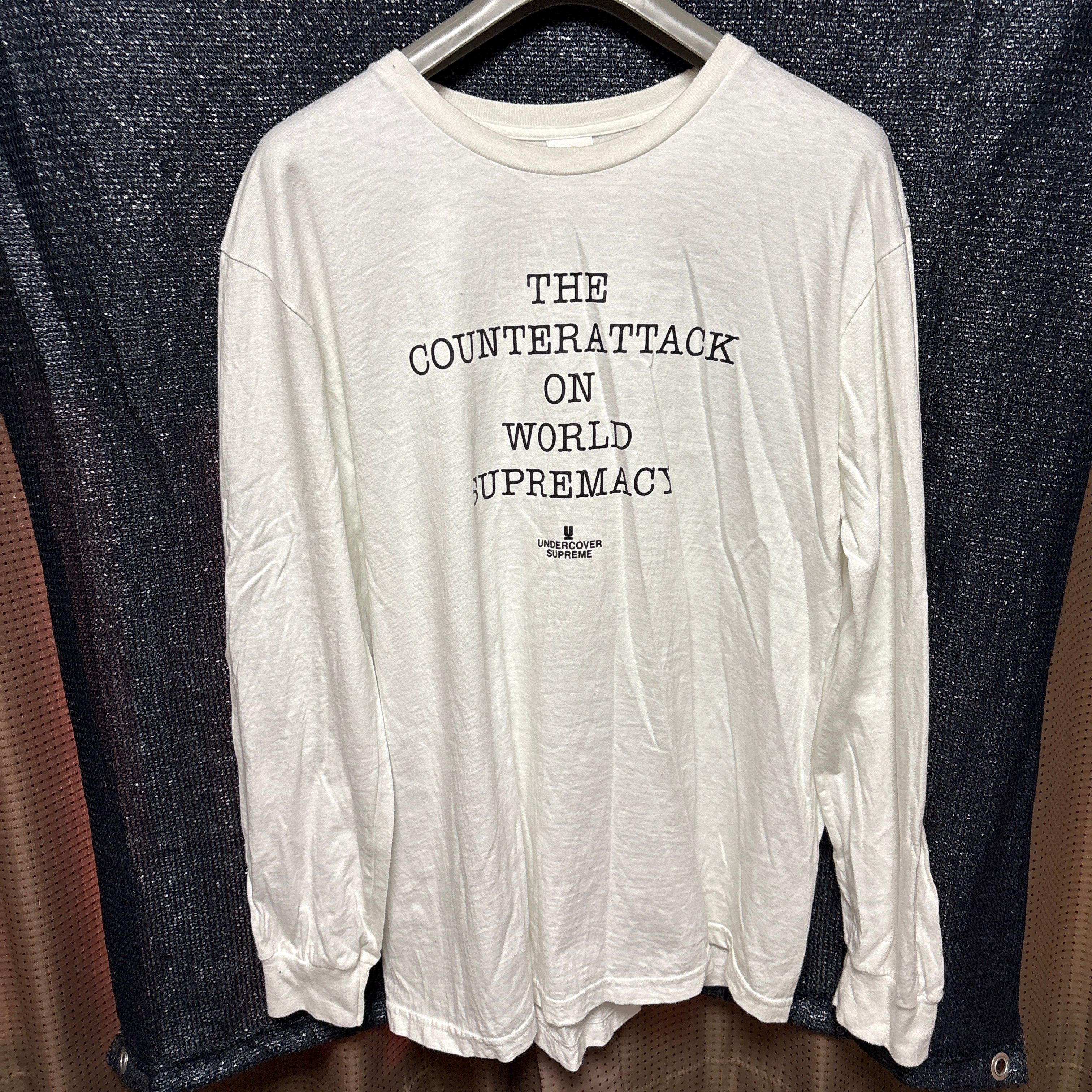 Supreme Undercover Public Enemy Counterattack L/S Tee "White"