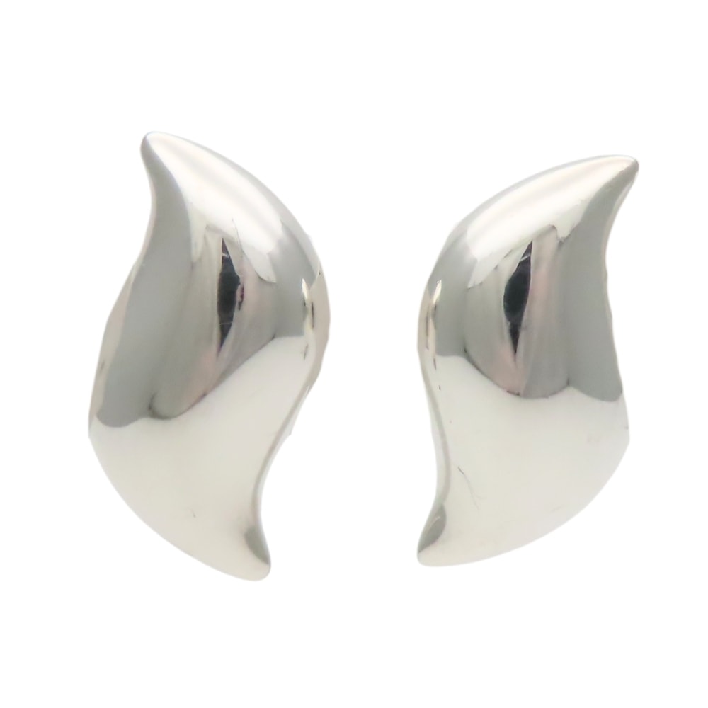 【中古】 ティファニー ピアス シルバー925 約7.2g シルバー エルサペレッティ アクセサリー レディース 女性 TIFFANY&Co.