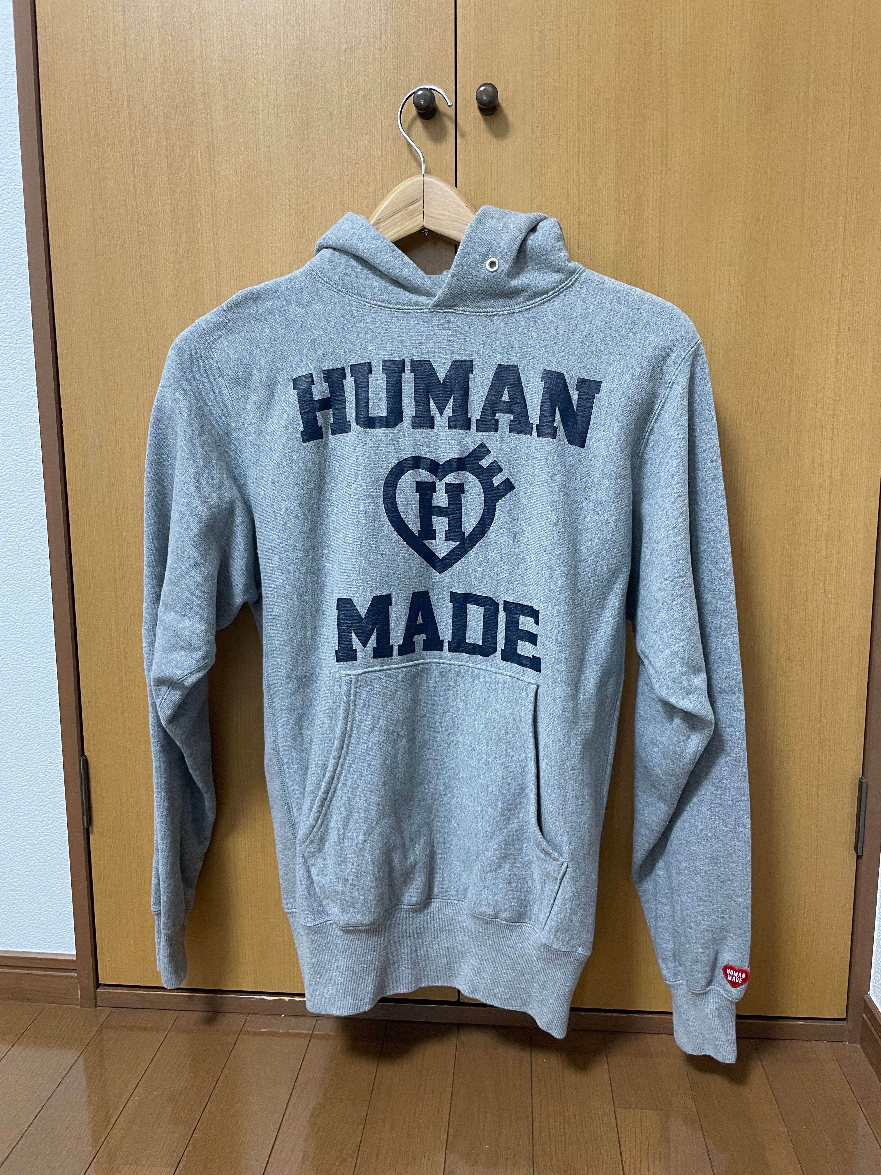 HUMAN MADE PIZZA HOODIE "Grey"