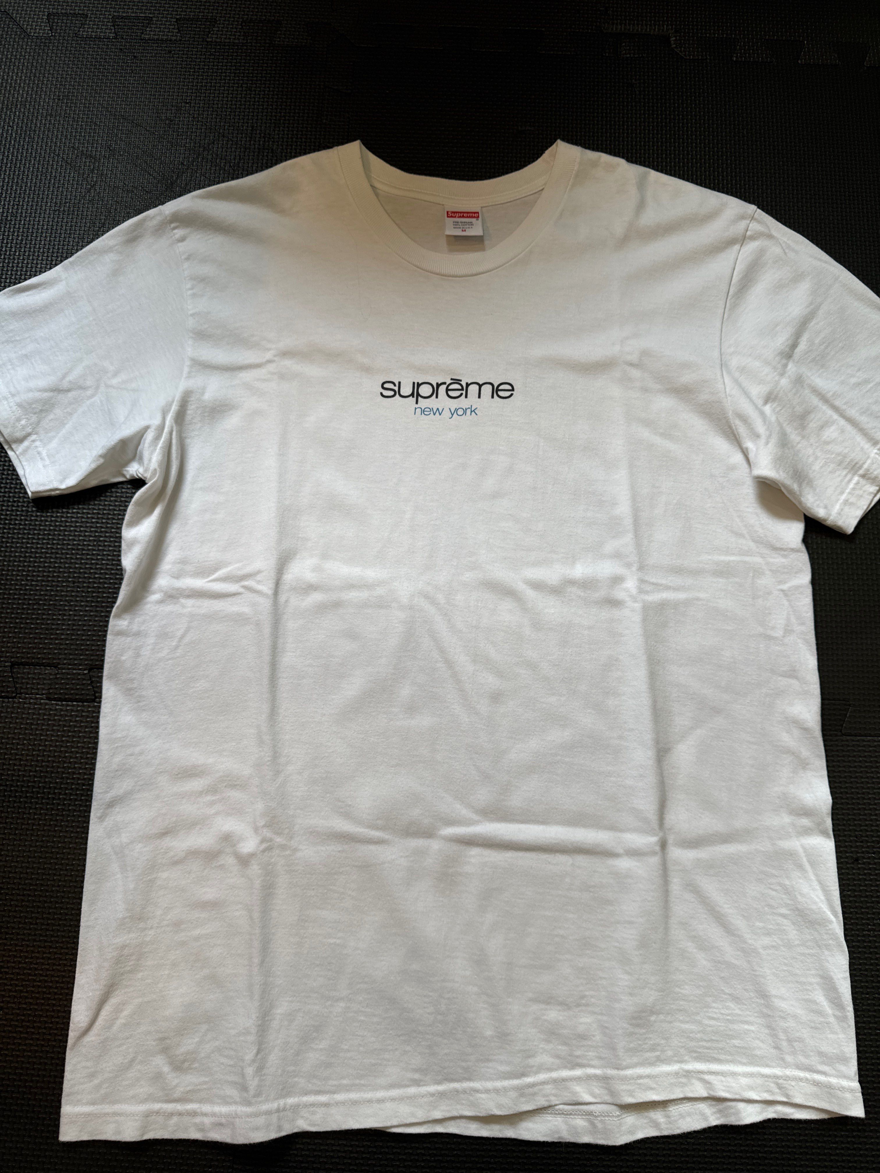 Supreme Classic Logo Tee "White"