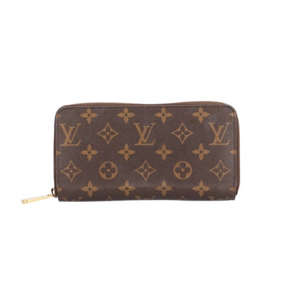 ルイヴィトン ジッピーウォレット モノグラム 長財布 モノグラムキャンバス M42616 レディース LOUIS VUITTON 中古