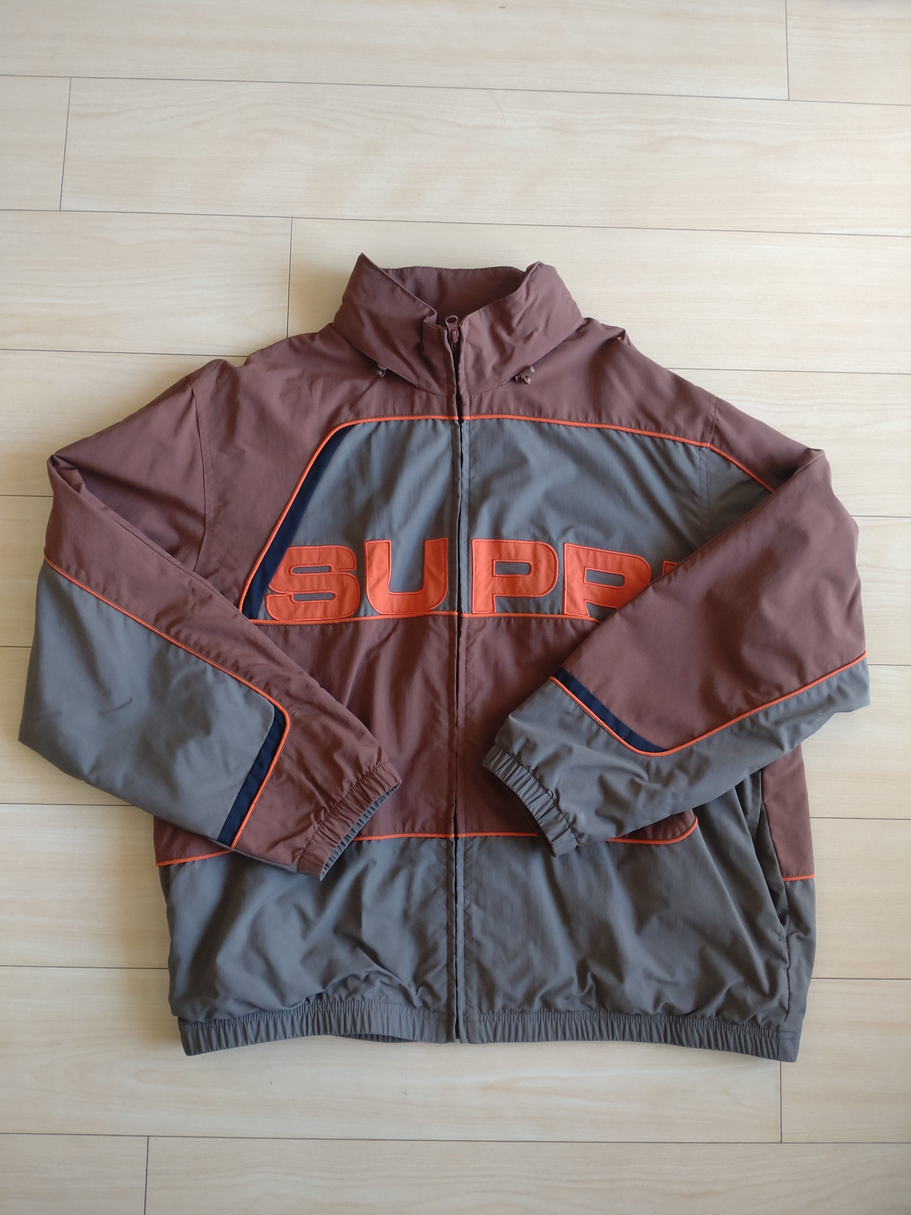 Supreme S Paneled Track Jacket 