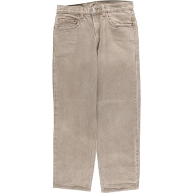 古着 90年代 リーバイス Levi's 550 RELAXED FIT テーパードデニムパンツ USA製 メンズw31相当 ヴィンテージ/eaa418415