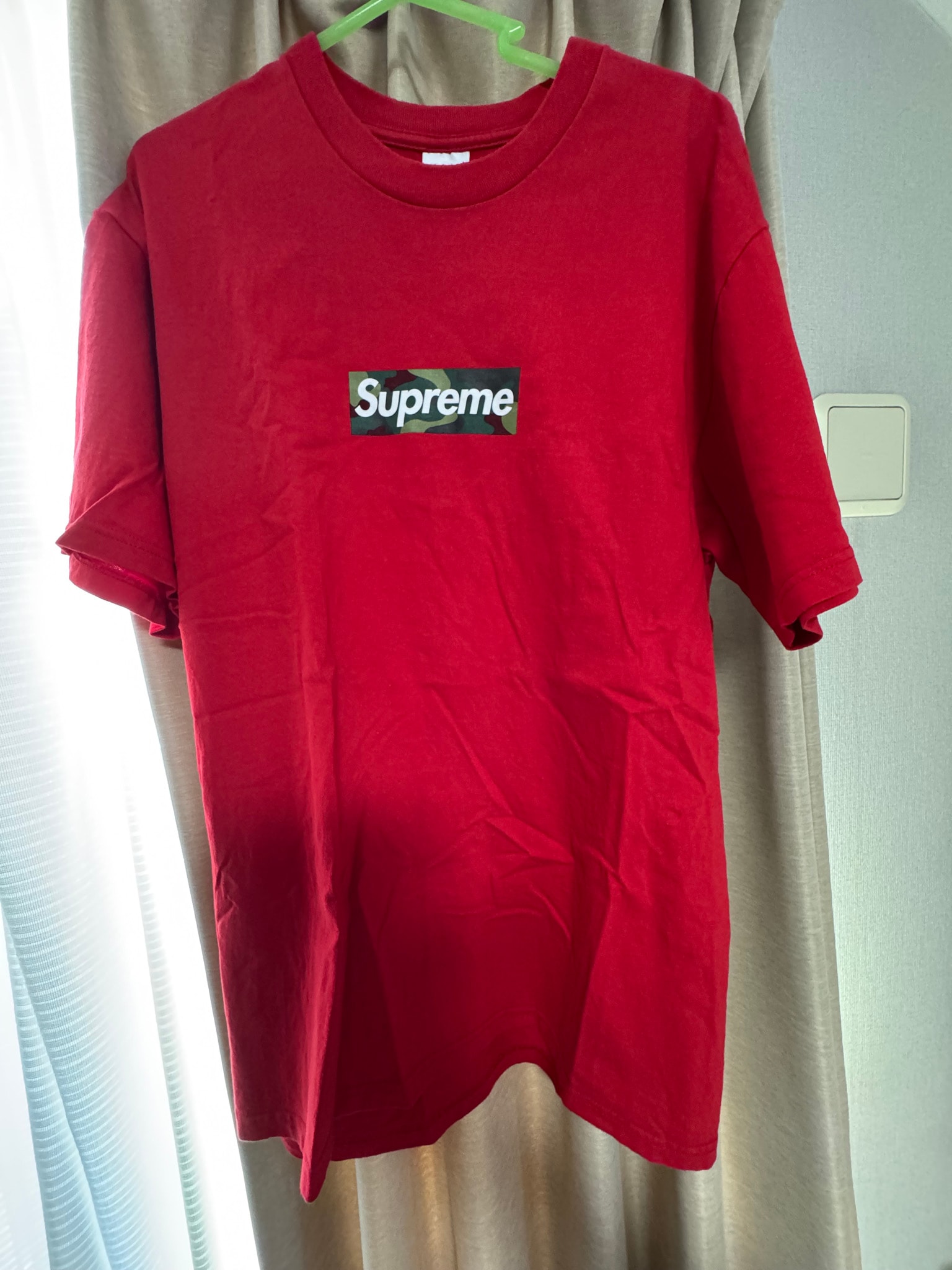 Supreme Box Logo Tee "Red" (23FW)