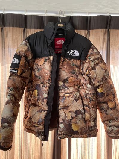 Supreme x The North Face Leaves Nuptse Jacket "Leaves"
