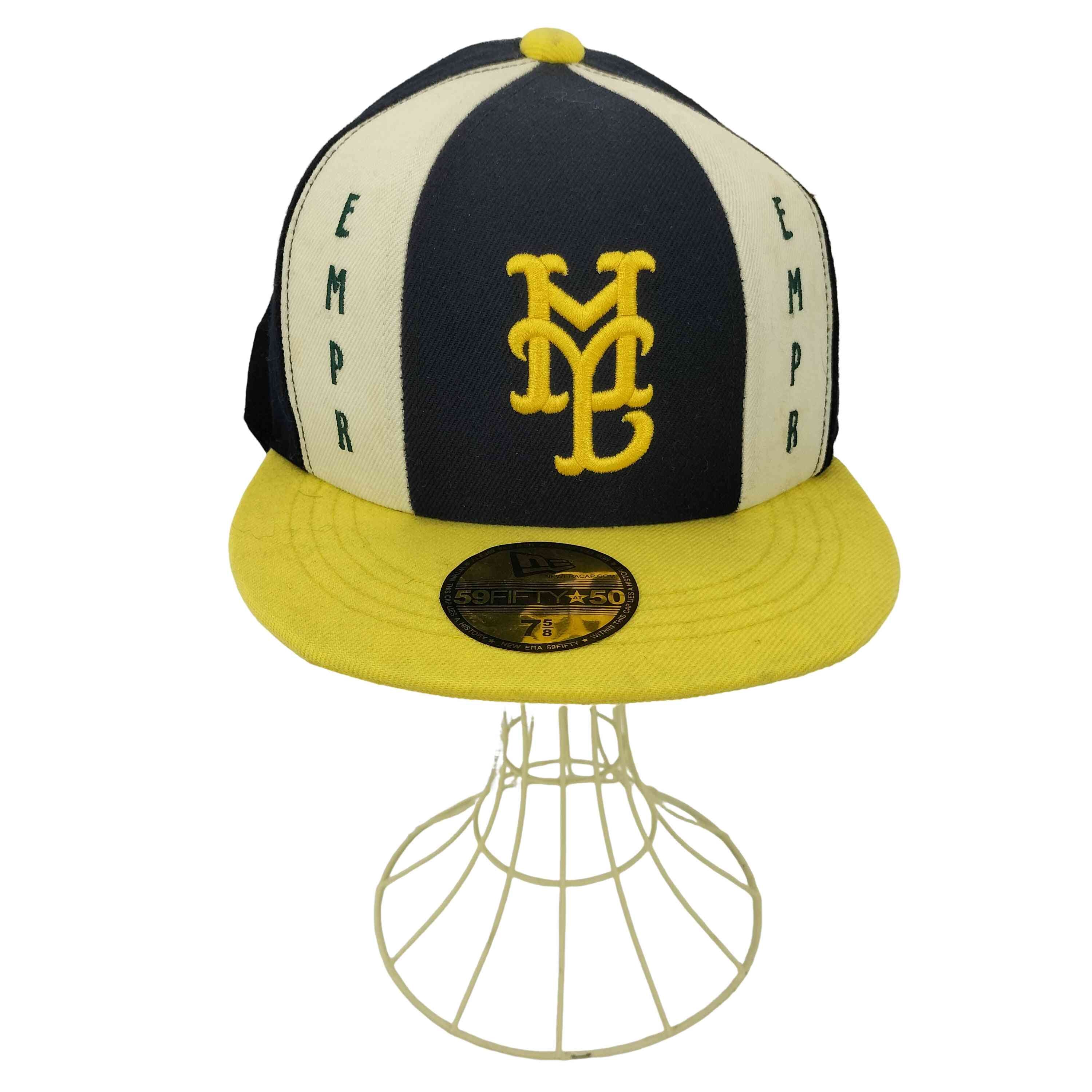 59FIFTY EMPR MLB ベースボール チーム ロゴ 刺繍 6パネル キャップ【1142823202632】