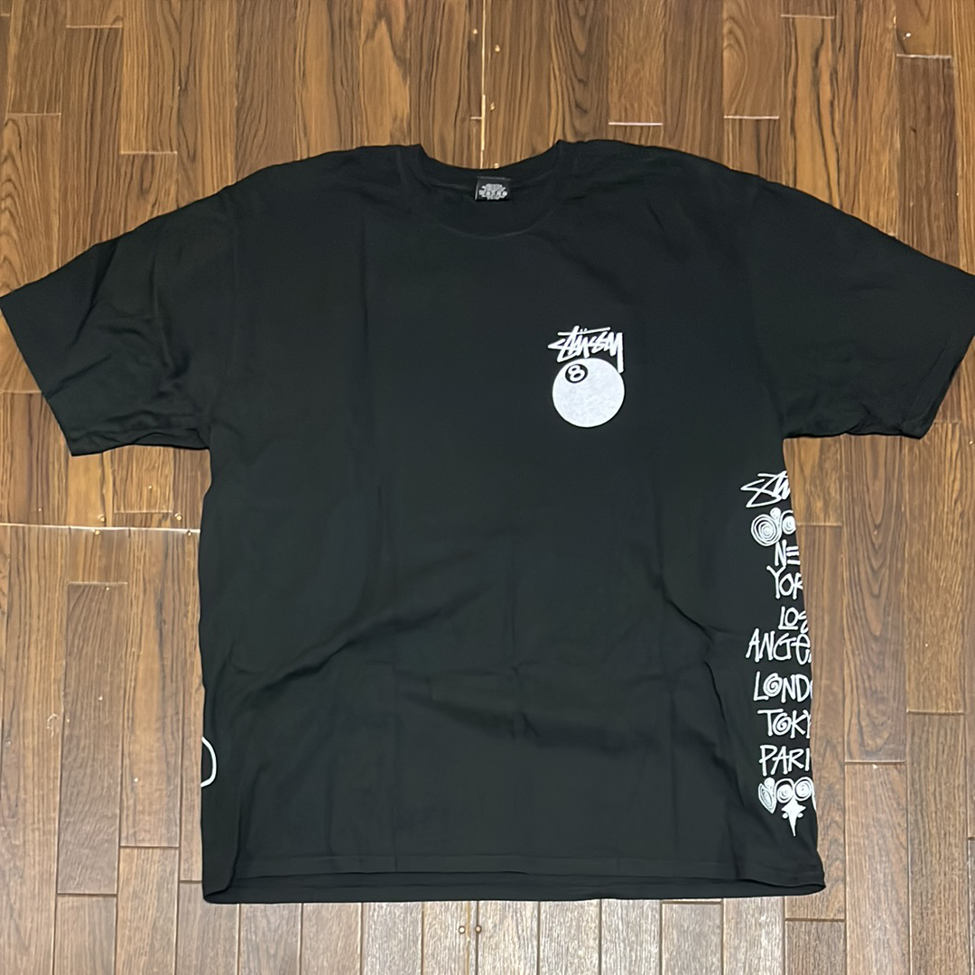 Stussy Test Strike Pigment Dyed Tee "Black"