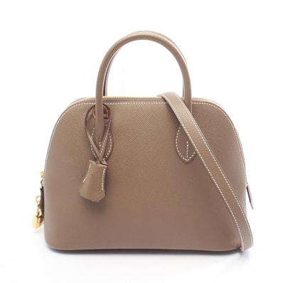 エルメス HERMES ボリード1923 25 エトゥープ 2WAY ハンドバッグ バッグ ヴォーエプソン ヴォーエプソン W刻印(2024年製造) レディース グレー系 【中古】