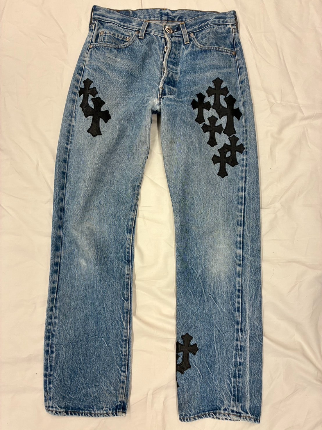 Chrome Hearts x Levi's 501 Denim Pants "Blue"
