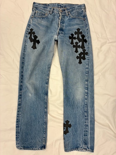Chrome Hearts x Levi's 501 Denim Pants "Blue"