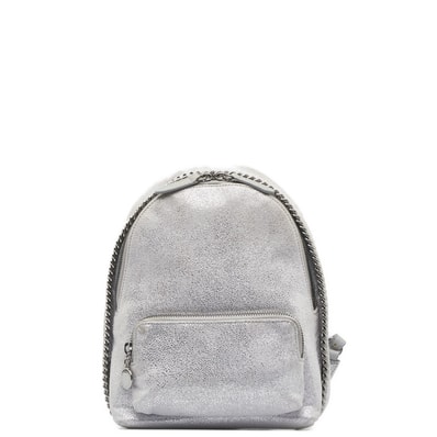 ステラマッカートニー ファラベラ リュックサック ショルダーバッグ 2WAY シルバー ポリエステル レディース Stella McCartney 【中古】