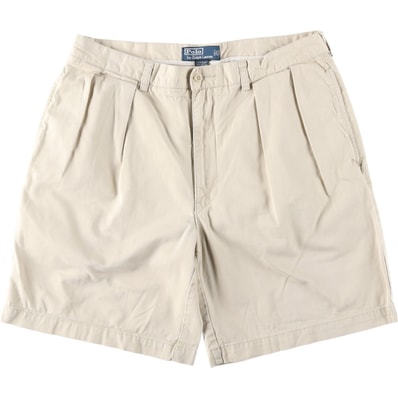 古着 ラルフローレン Ralph Lauren POLO by Ralph Lauren TYLER SHORT ツータック チノショーツ ショートパンツ メンズw36相当/eaa661819