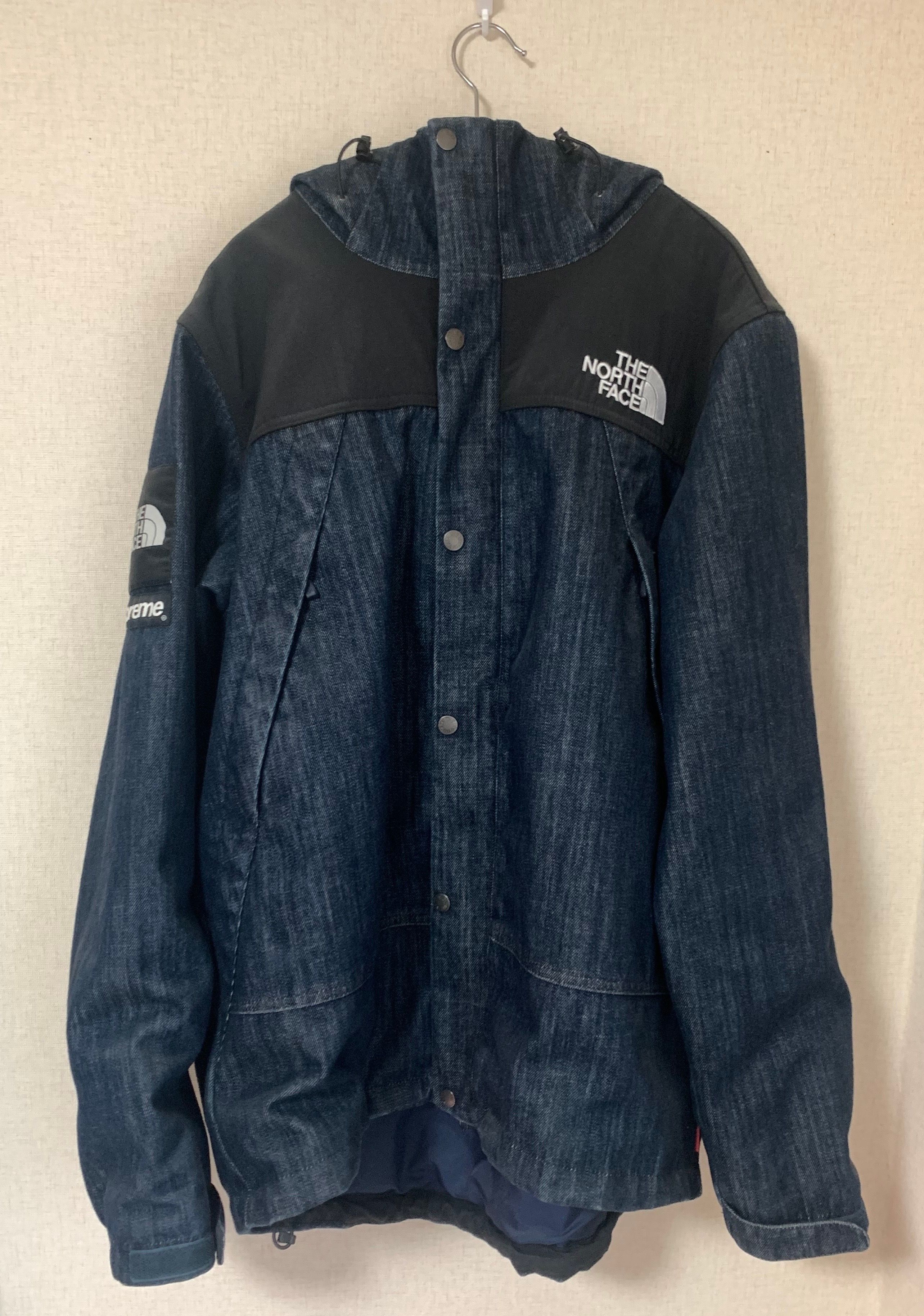 Supreme The North Face Denim Dot Shot Jacket "Denim"