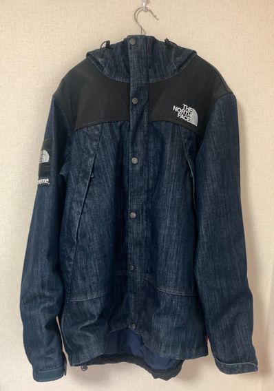 Supreme The North Face Denim Dot Shot Jacket "Denim"